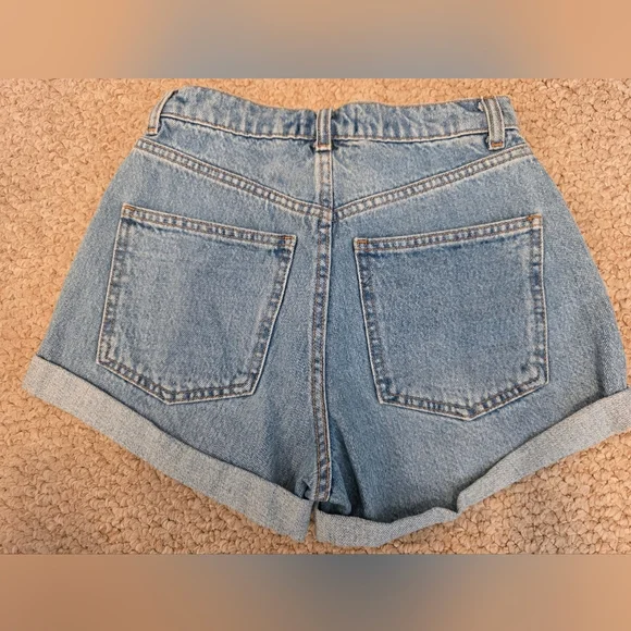 ASOS Light Blue Jean Shorts - Picture 4 of 4